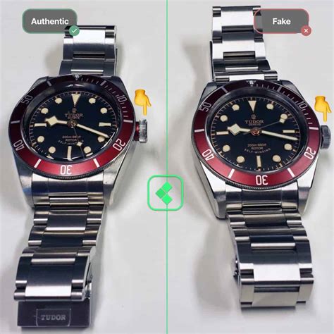 tudor heritage blue replica|false tudor watch identification.